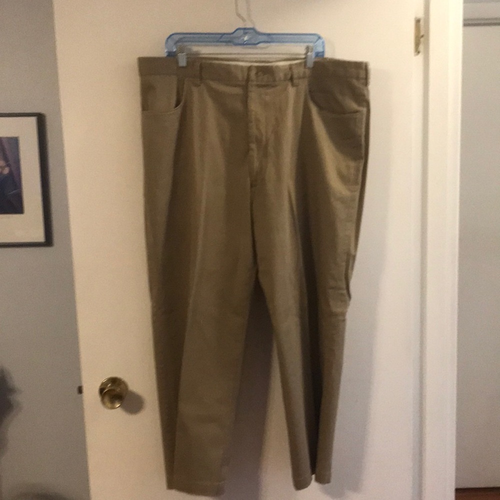 Kenneth Cole men’s reaction flat front pants